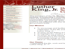 Tablet Screenshot of kingbreakfast.org